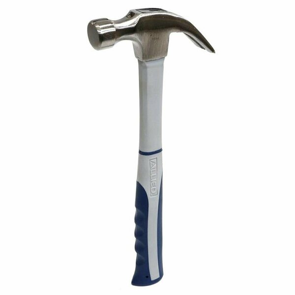 Pinpoint 16 oz Claw Fiberglass Handle 2 Material Grip Hammer PI3309976